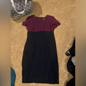 Two tone dress